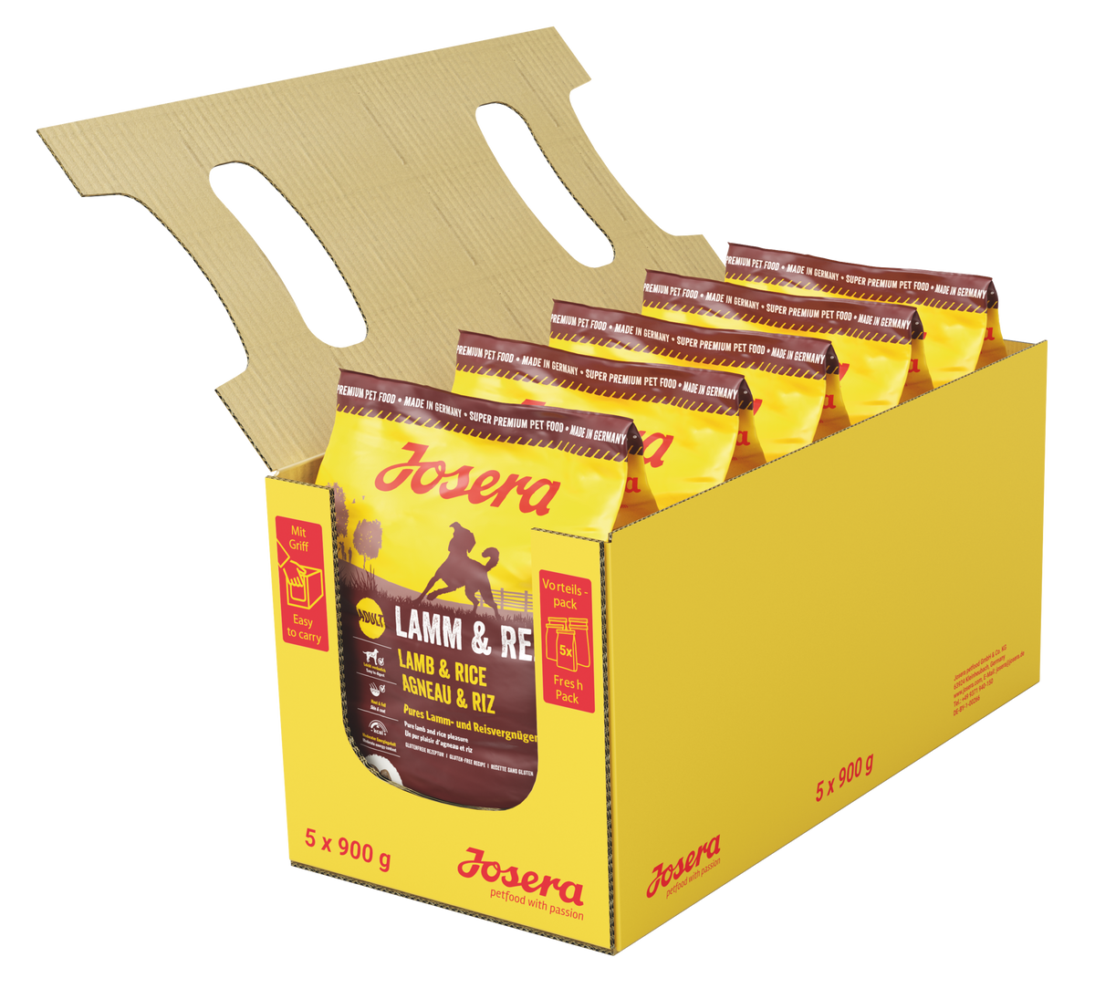 Josera Lamm und Reis