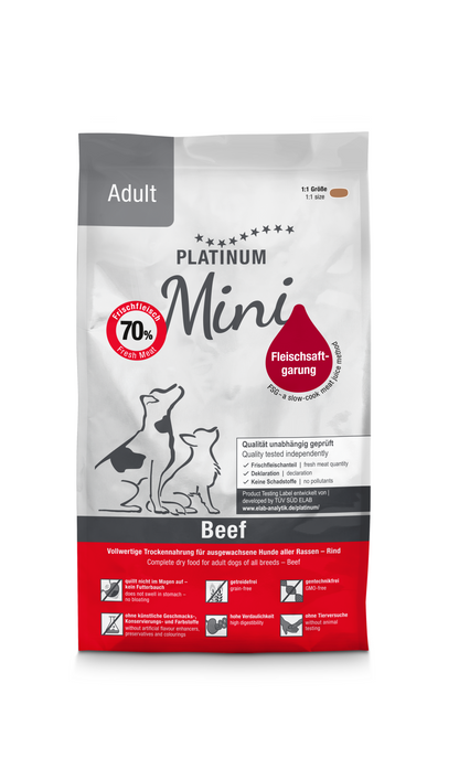Platinum Adult Beef Mini