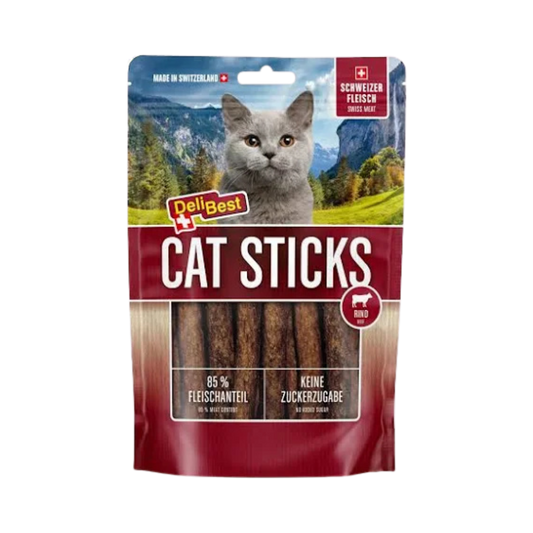 DeliBest Cat Sticks Rind 50g